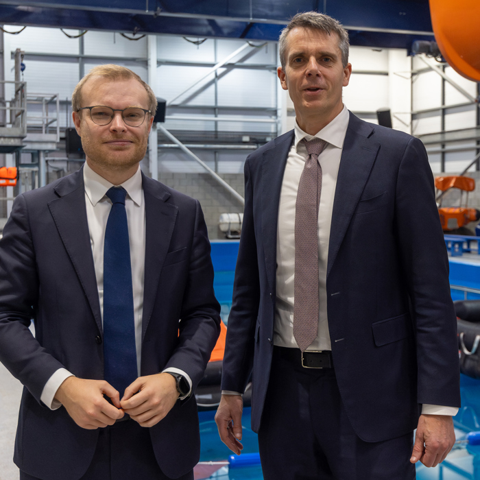 Visita del ministro de Energía